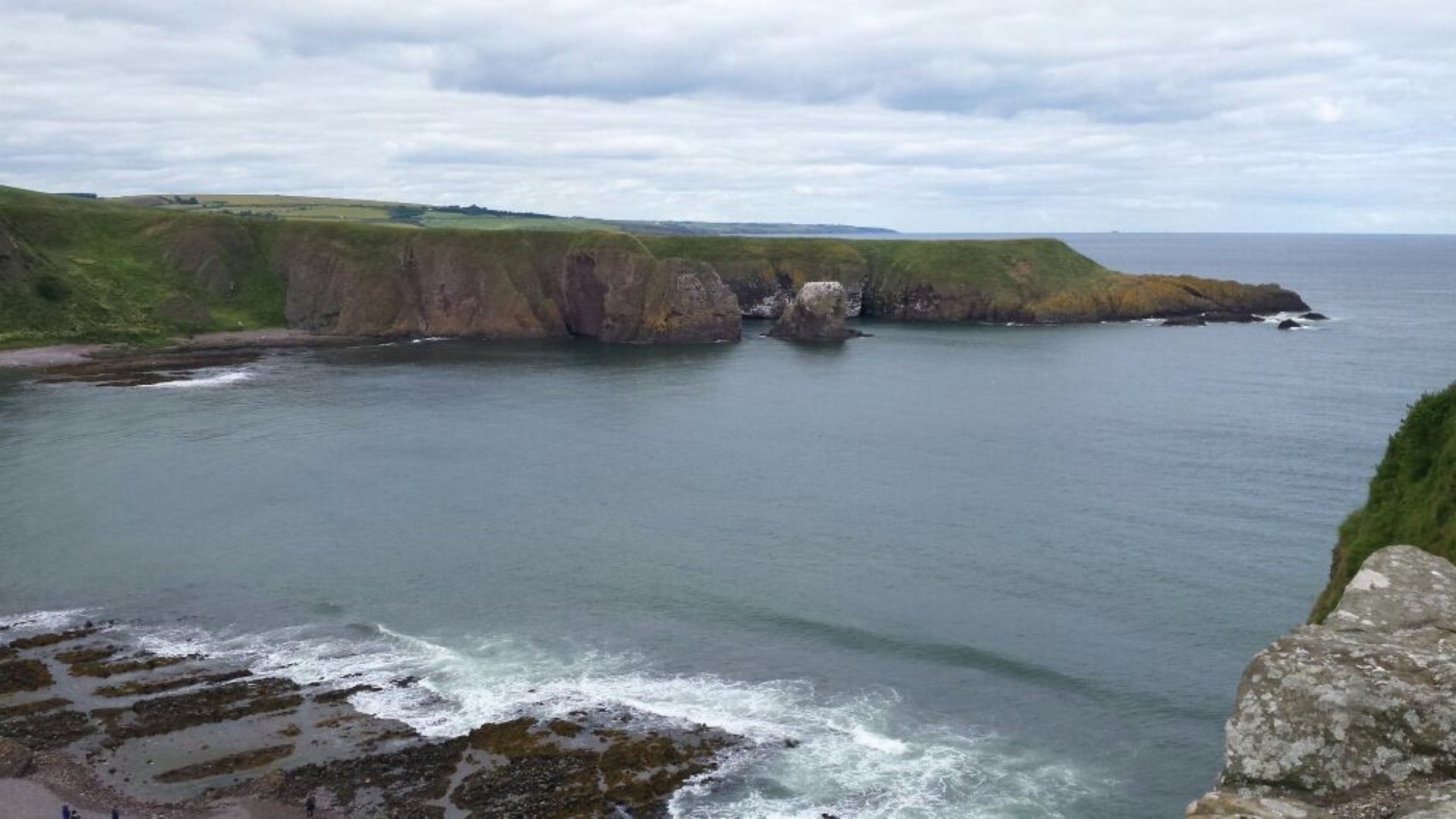 Scotland 2015: Stonehaven: Dunnottar Castle Tour