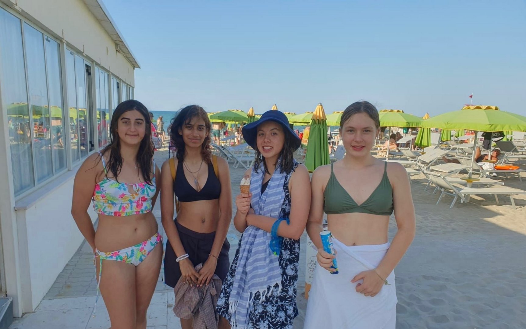 Italy 2023, Day 8: Misano: Going for a dip