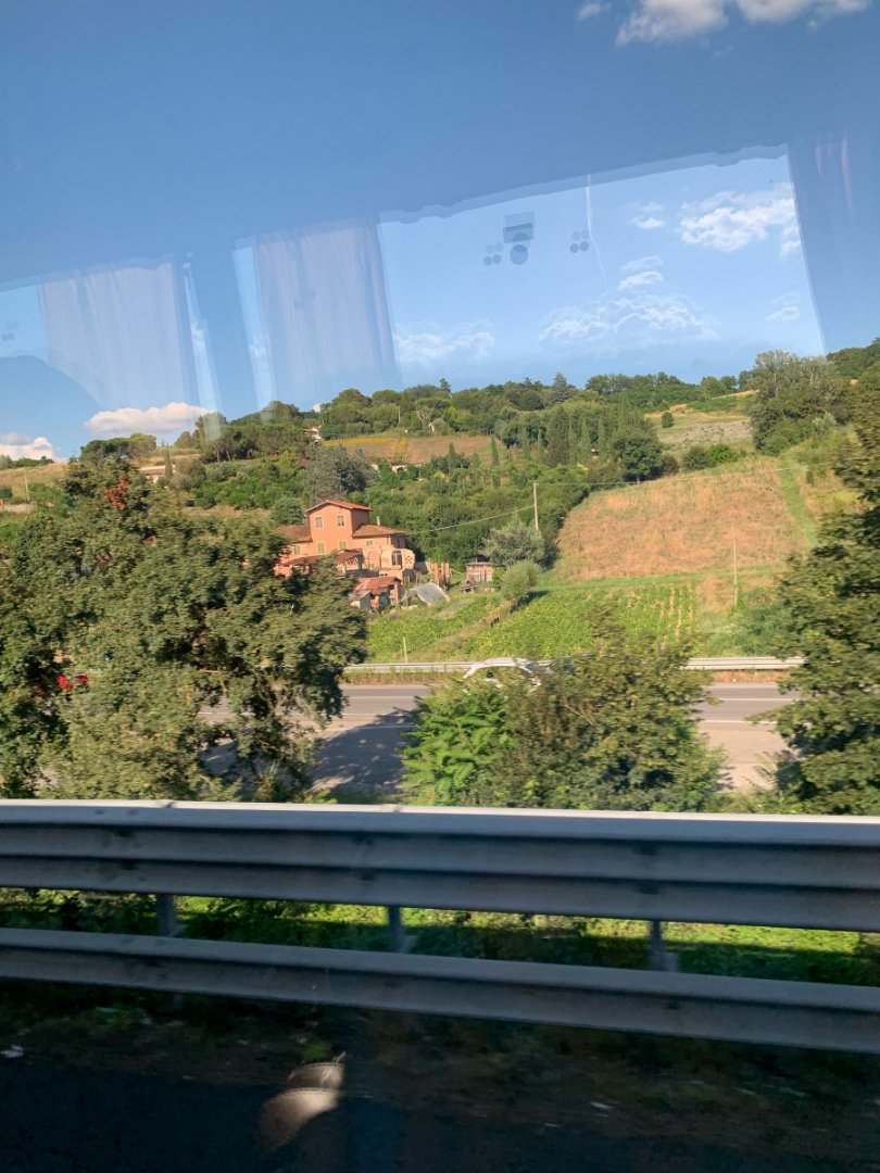 Italy 2023, Day 2: Arrival in Rome: Bus ride views