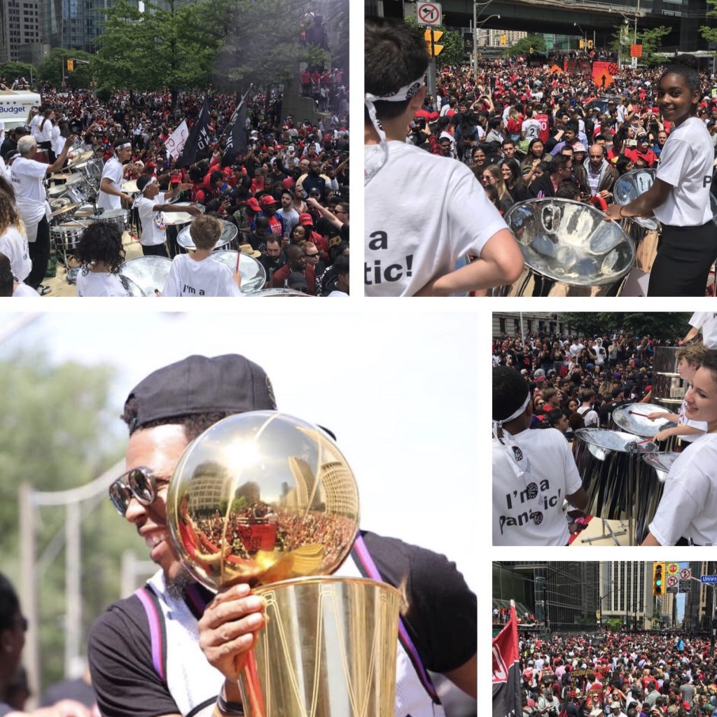 Toronto Raptors Championship Parade – A Historic Celebration: TASSO performance photo