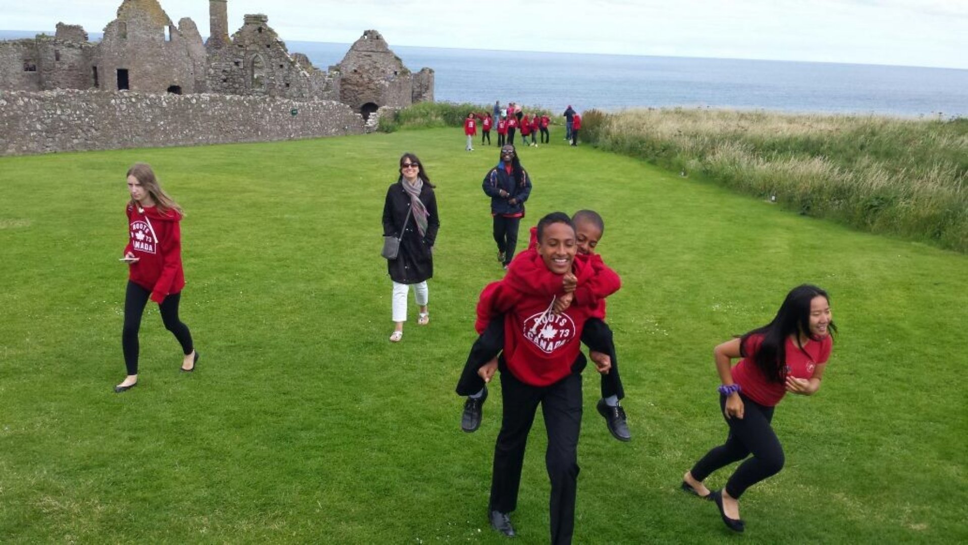 Scotland 2015: Stonehaven: Dunnottar Castle tour