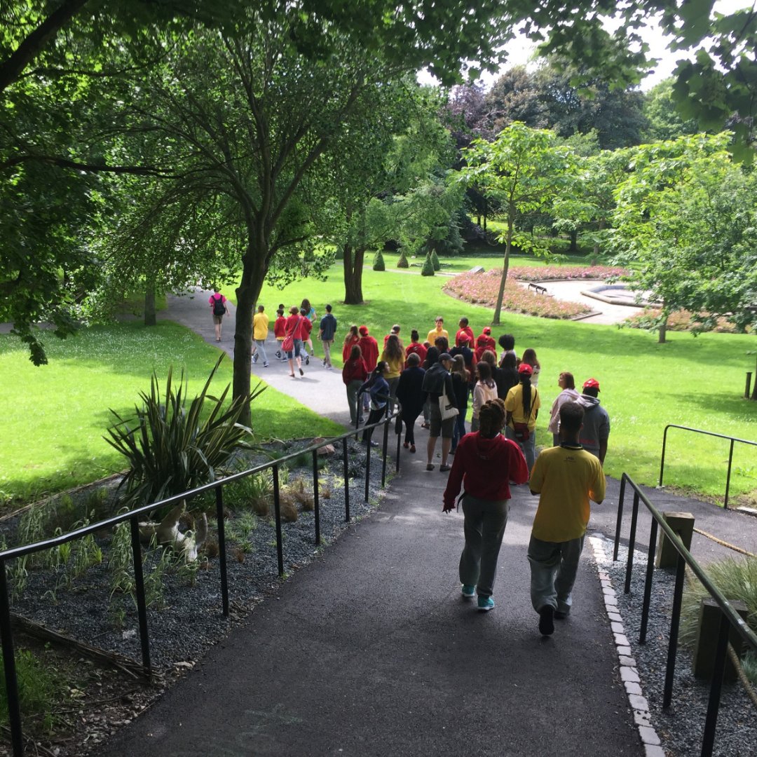 Scotland 2015, Day 2: Arrived in Aberdeen: On campus grounds
