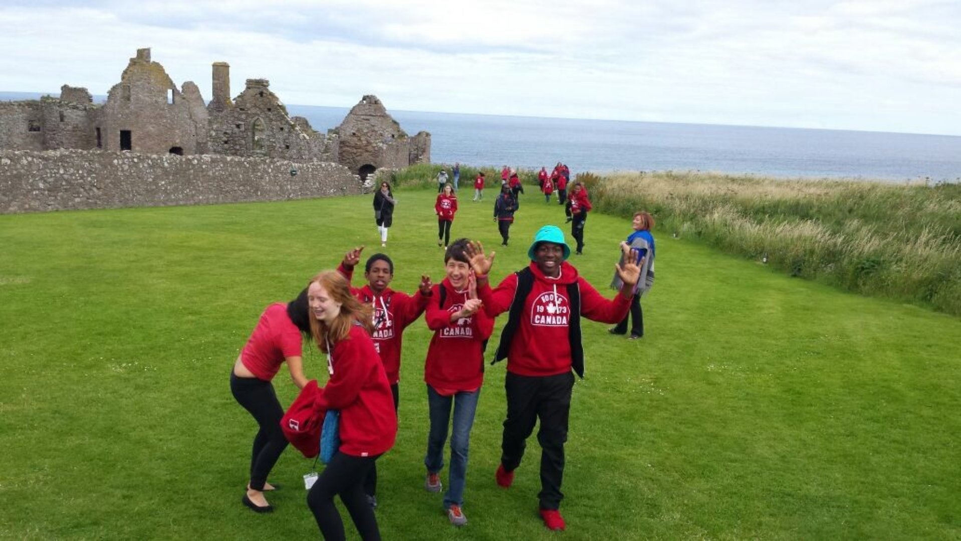 Scotland 2015: Stonehaven: Dunnottar Castle tour