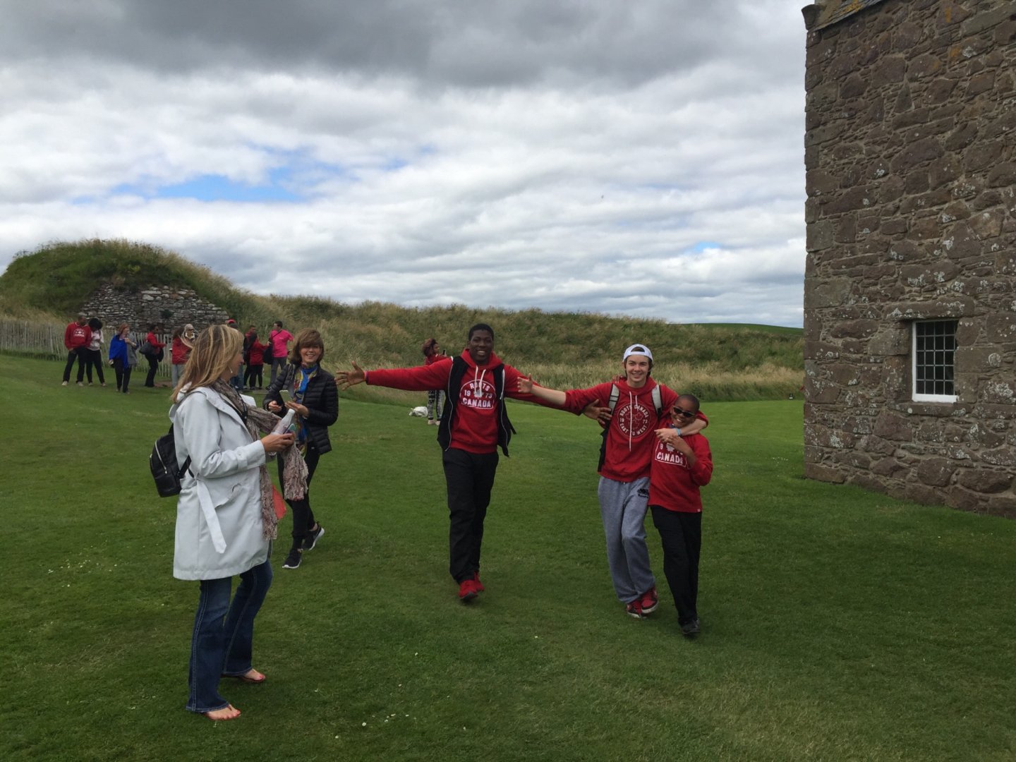 Scotland 2015: Stonehaven: Dunnottar Castle tour