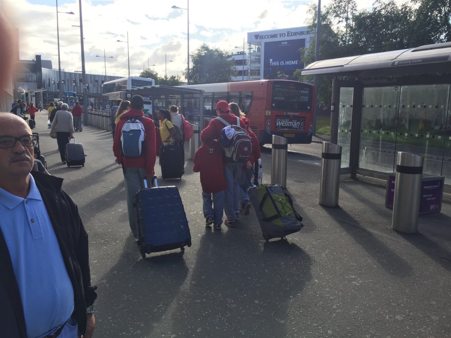 Scotland 2015, Day 2: Arrived in Aberdeen: On our way