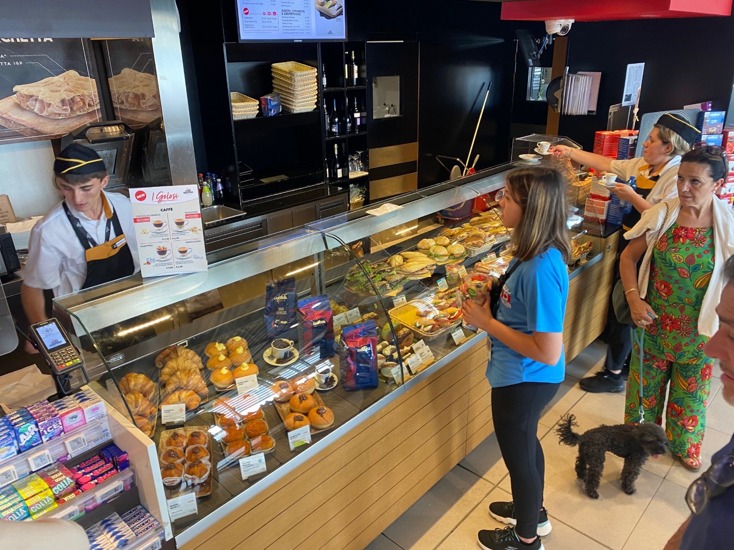 Italy 2023, Day 2: Arrival in Rome: Fabro Lunch stop