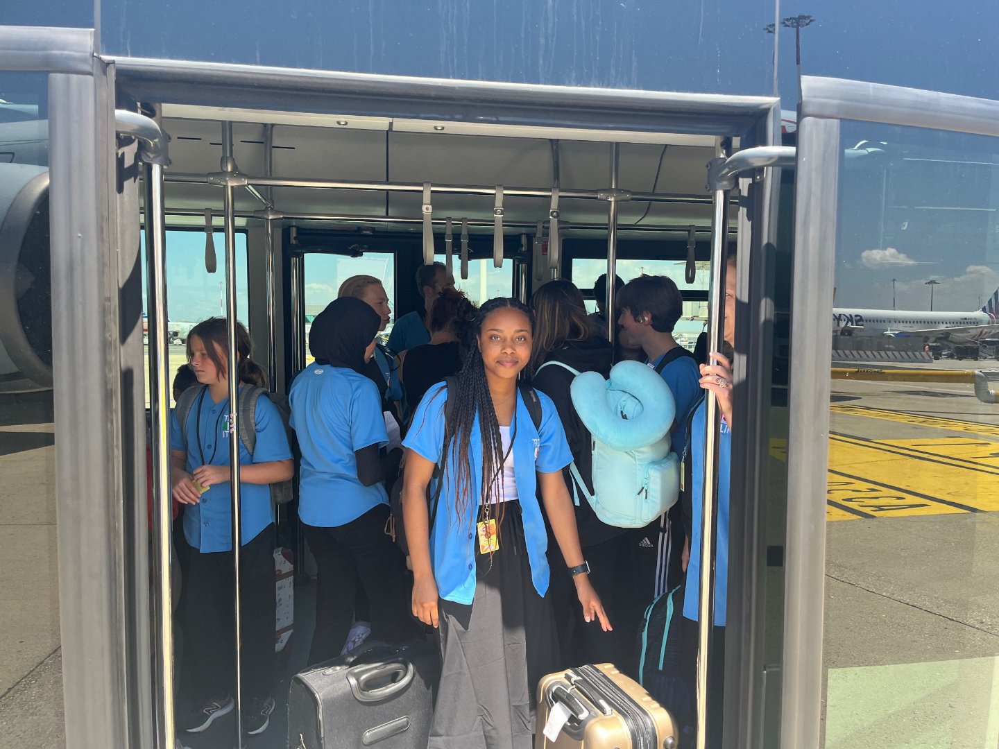 Italy 2023, Day 2: Arrival in Rome: On the shuttle