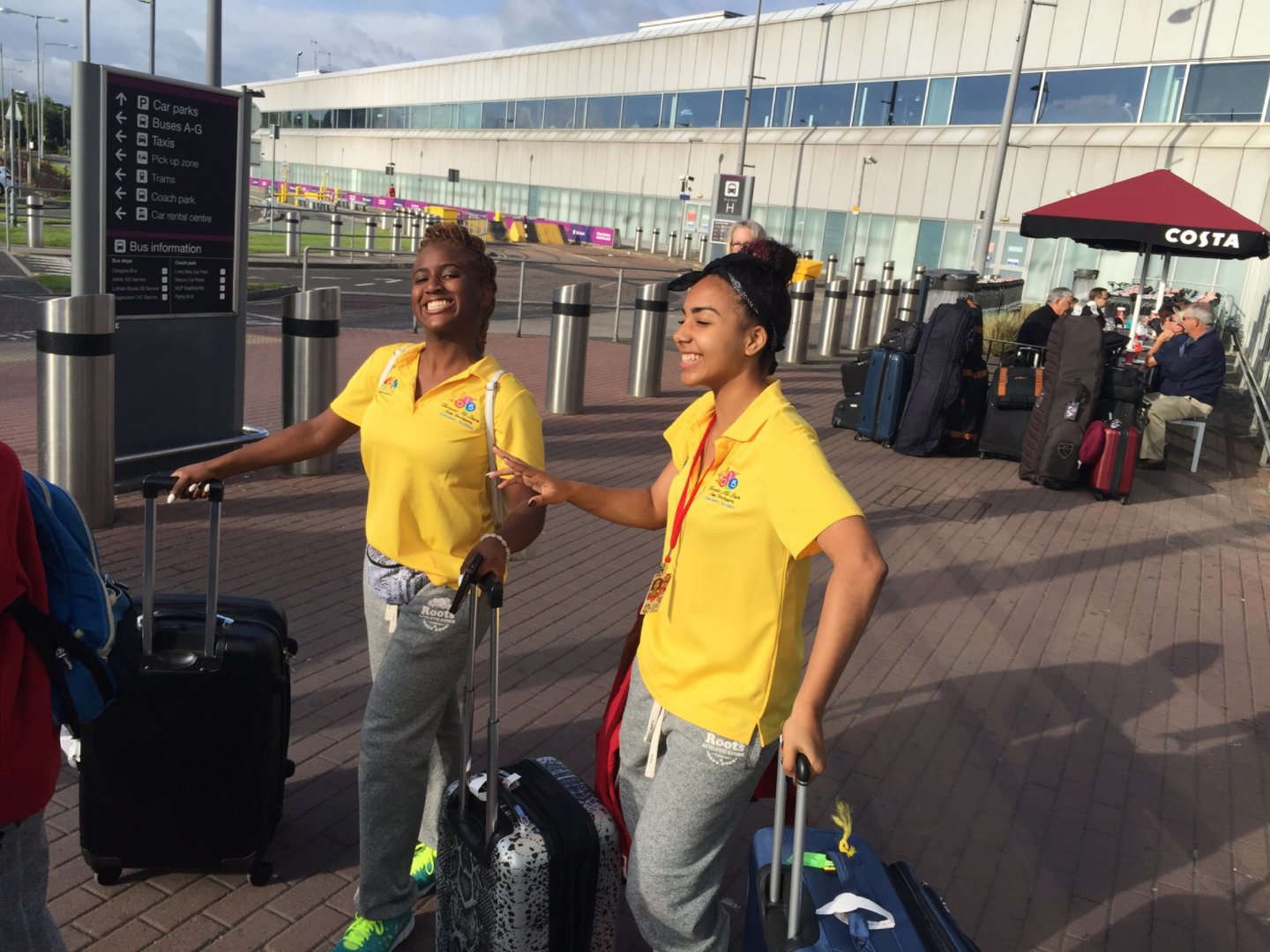 Scotland 2015, Day 2: Arrived in Aberdeen: On our way to get Coach