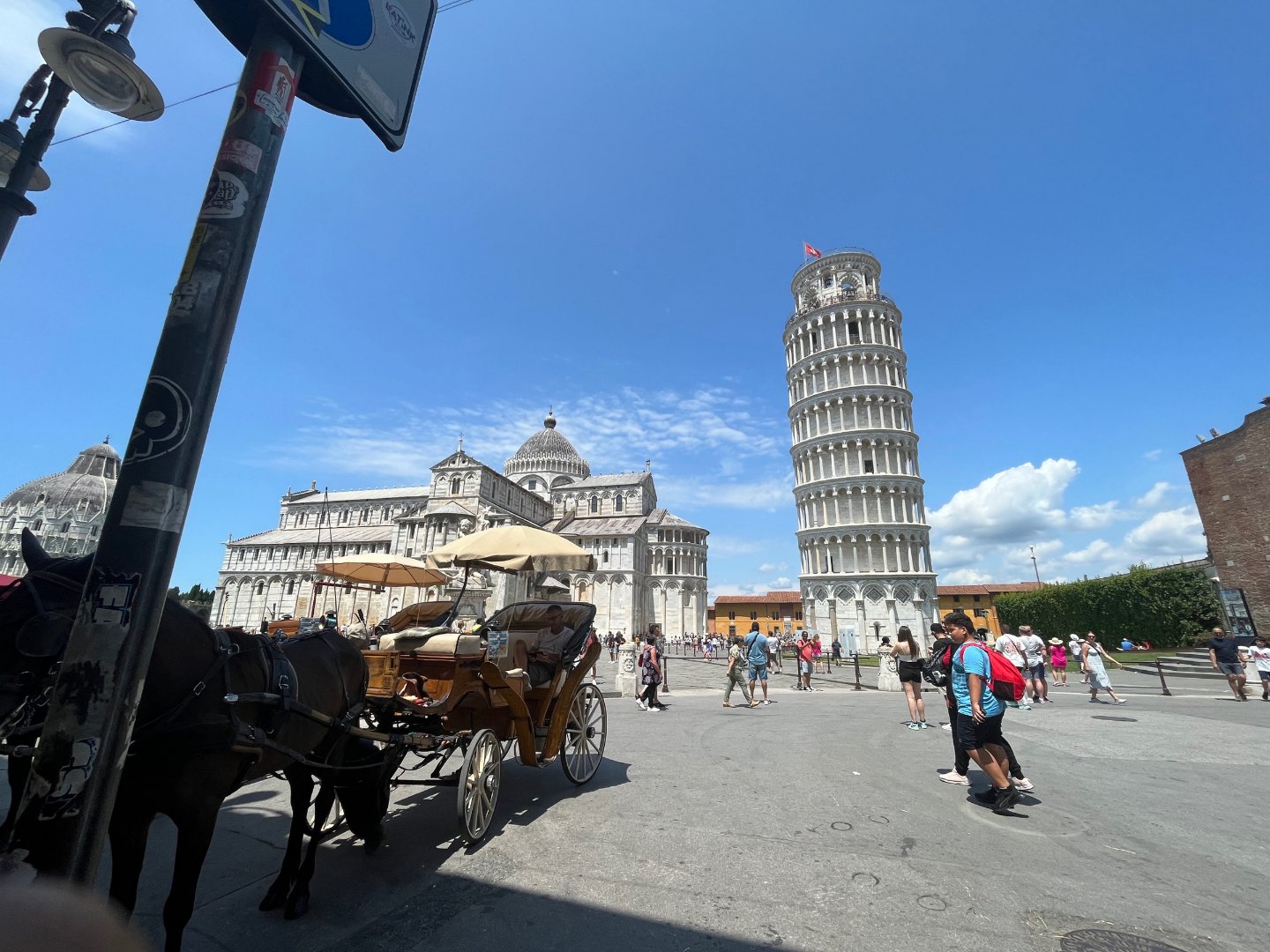 Italy 2023, Day 6: Pisa to Cremona: Pisa alert