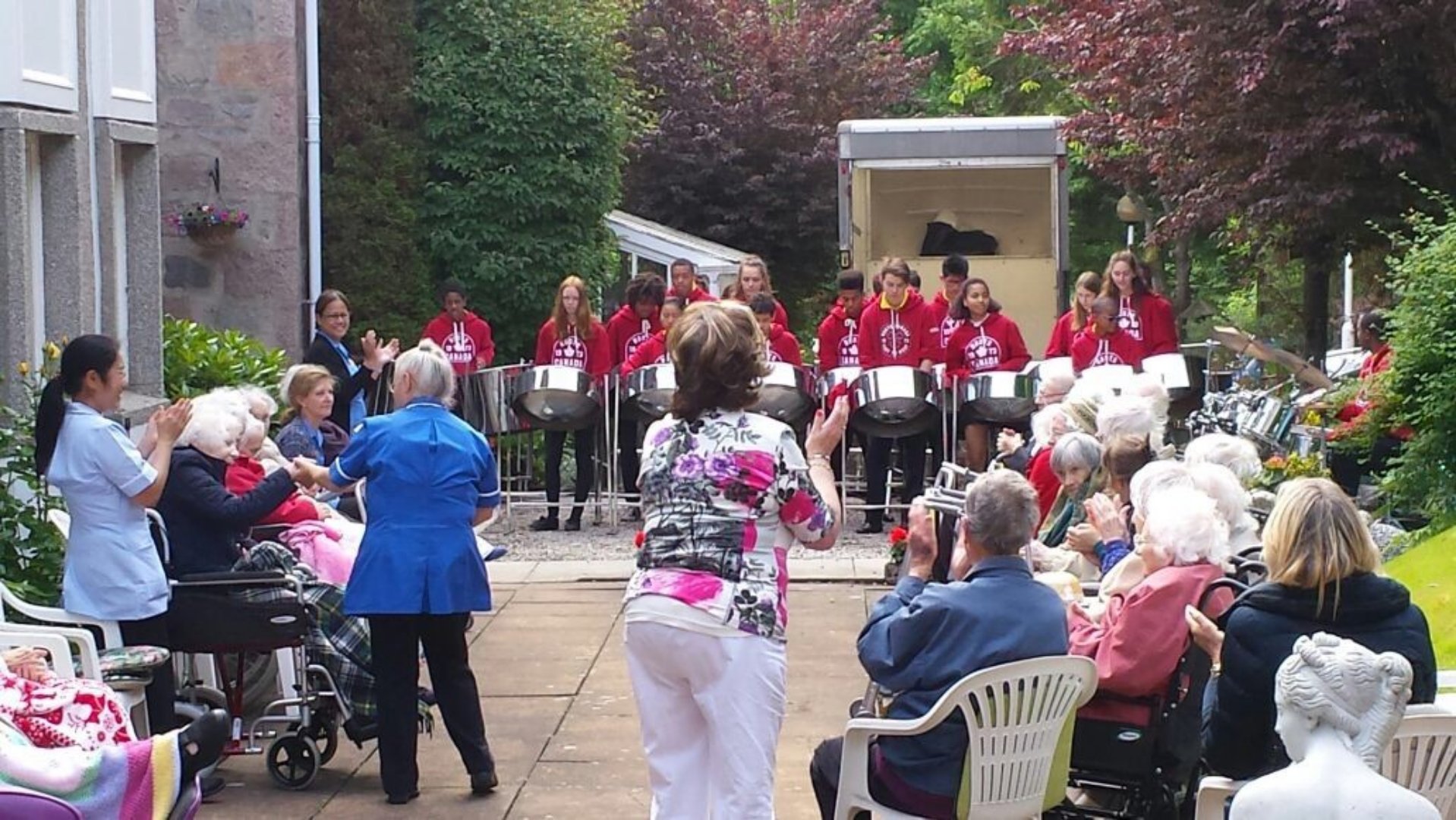 Scotland 2015: Hawkhill and Westhill Concerts: Hawkhill Performance